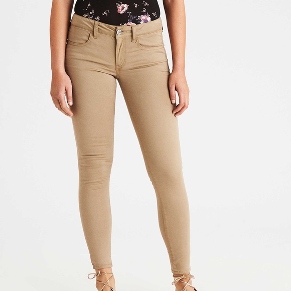 American Eagle Khaki Jegging - Picture 1 of 1
